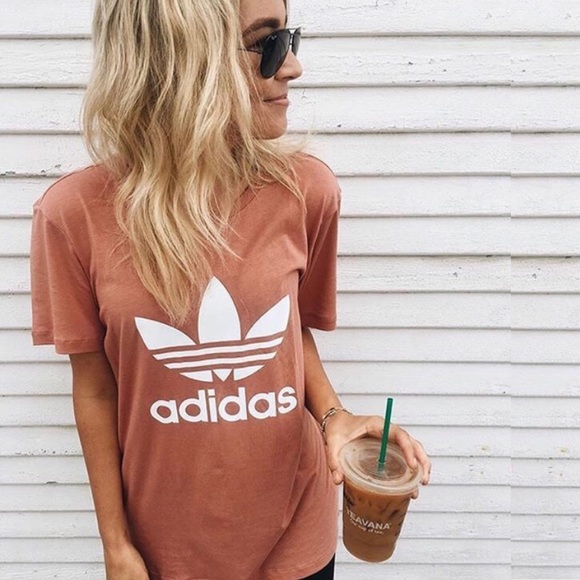 adidas bf trefoil tee